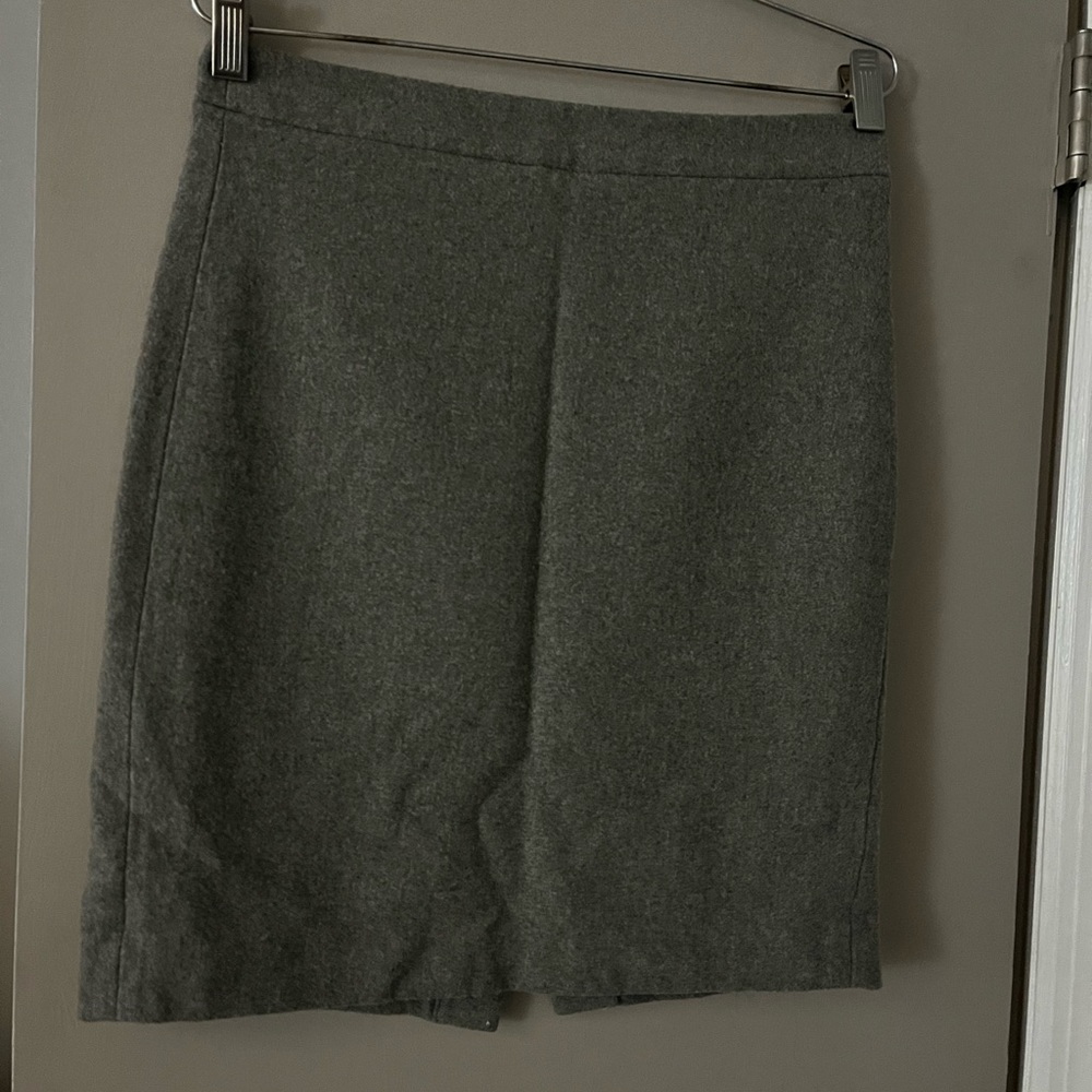 J. Crew Charcoal Pencil Skirt